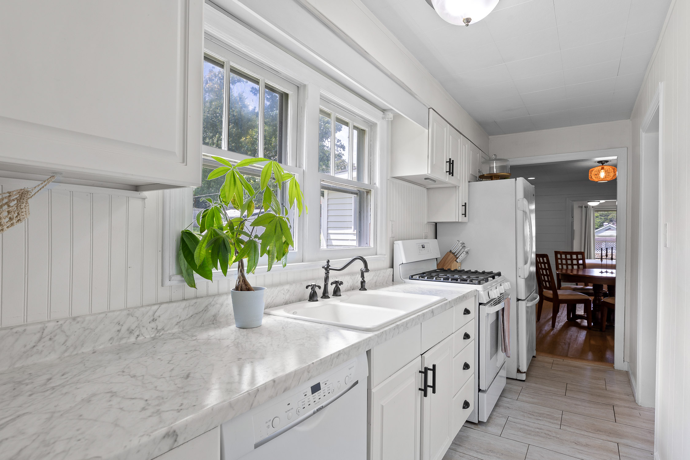 Kitchen galley view